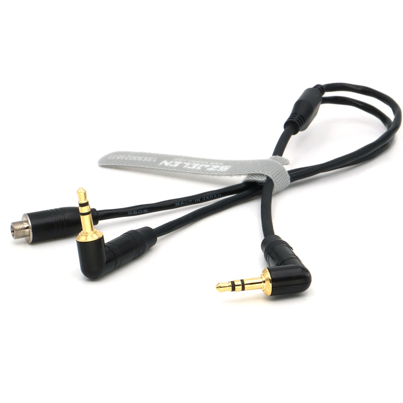 3.5mm TRS Microphone Y-Cable for Tentacle Sync E Audio Recorder