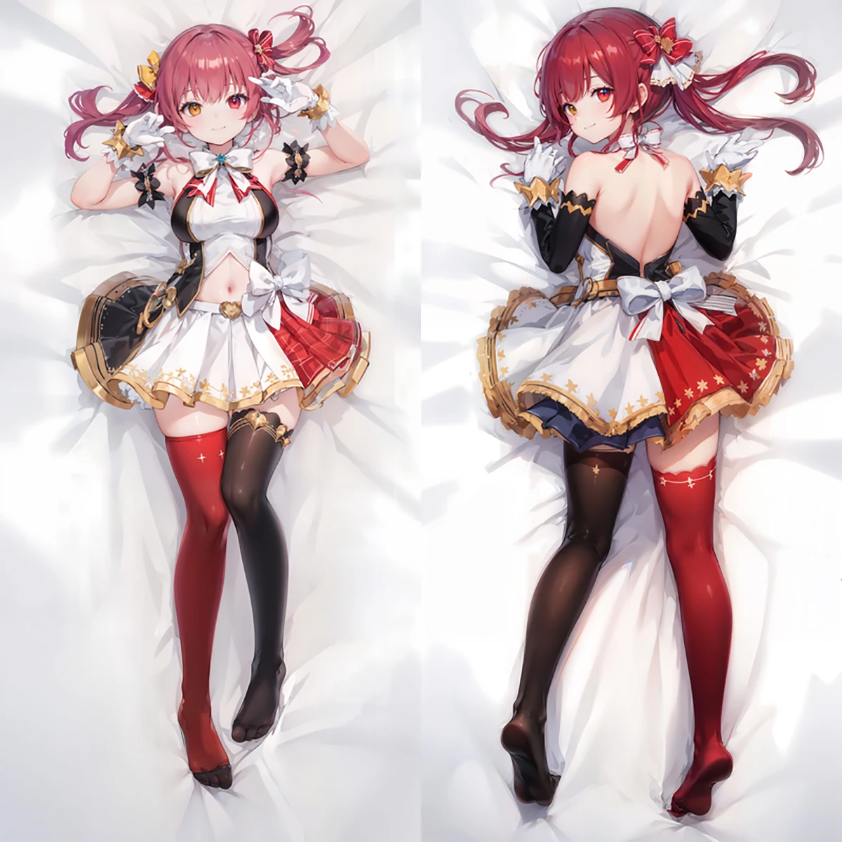 

New Pattern Vtuber Pillowcase Houshou Marine Dakimakura Customize Anime Game Hugging Body Pillow Case