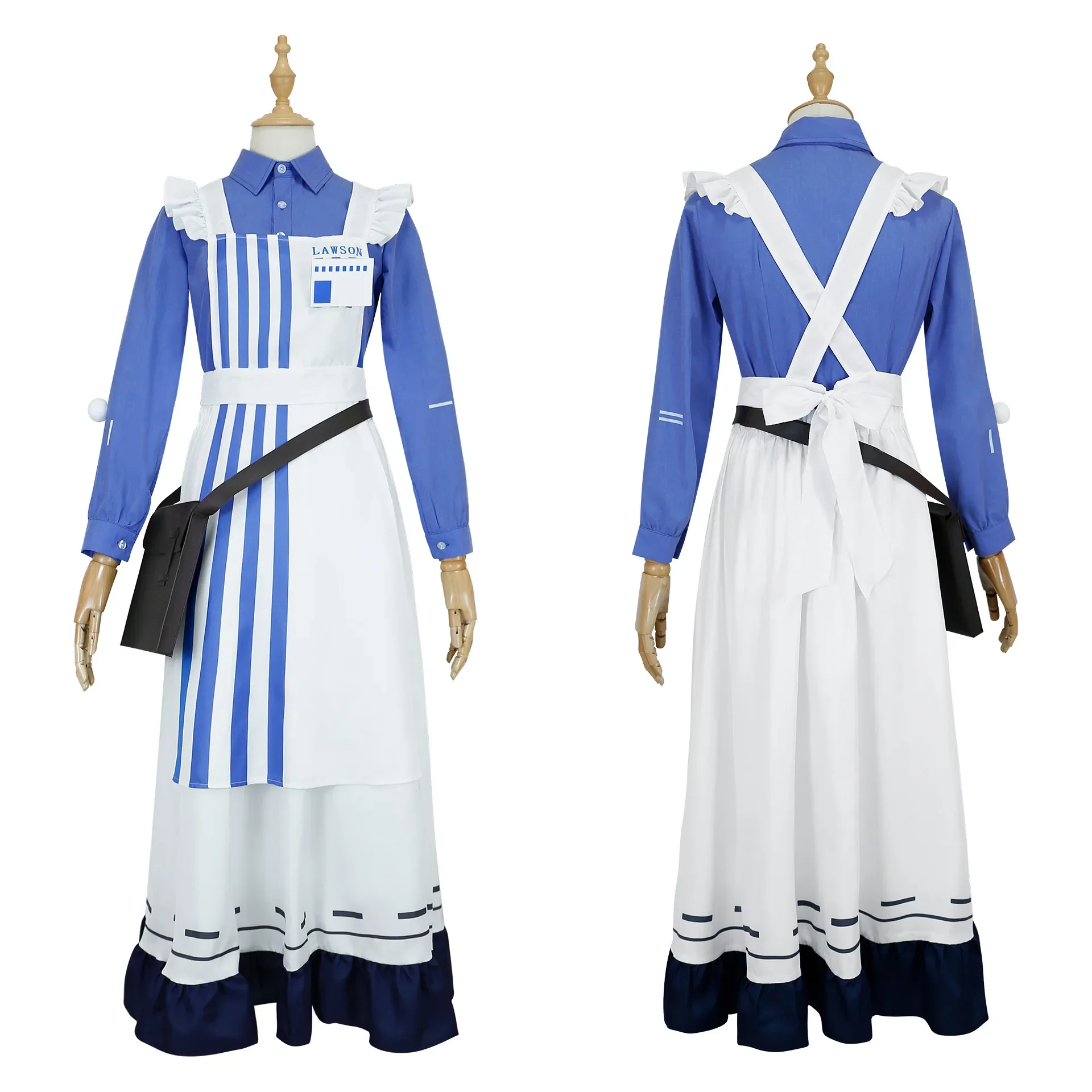 Game Anime Identity V Psychologist Ada Mesmer Cosplay Costume Dress Patient Emil Cosplay Costume Men's and Women's Halloween Set