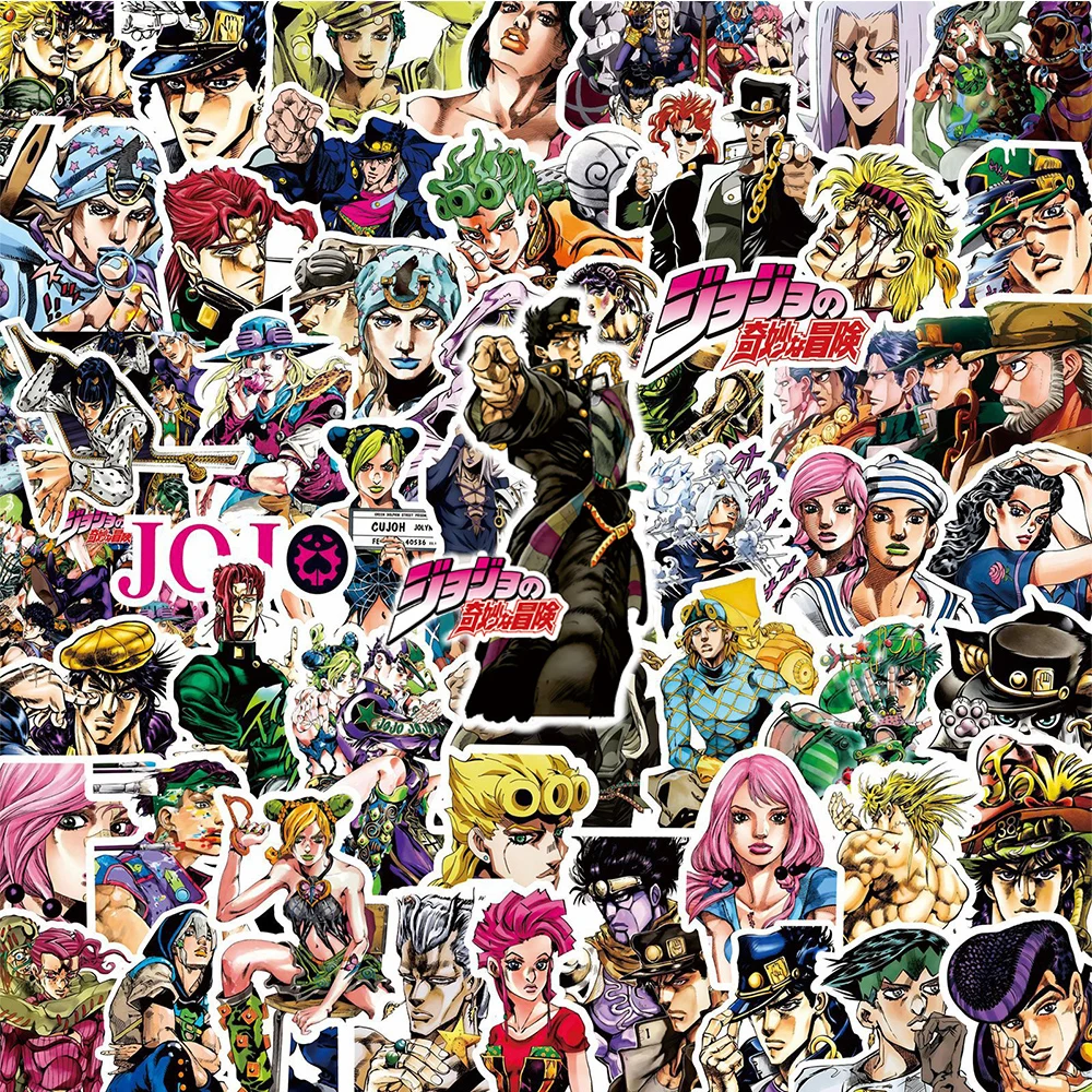 10/30/80枚入り アニメ ジョジョの奇妙な冒険 ステッ - Laptop Accessories Cool のレビューと価格