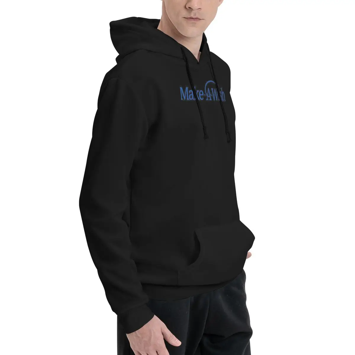 Make A Wish Foundation Of America هوديي Harajuku البلوز الخريف الشتاء الرجال النساء زوجين البلوز كم طويل بلايز #3