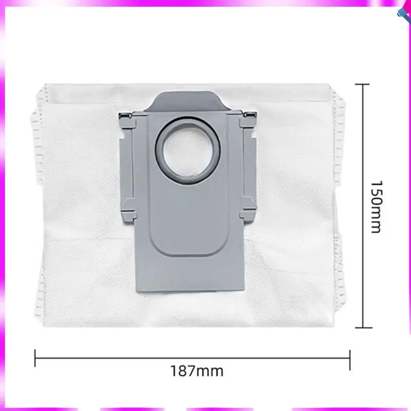 로보락 S8 Maxv Ultra / P10 A7400RR / Q Revo / Qrevo Pro / Qrevo Maxv / Qrevo S / Qrevo Plus용 N96R 4개입 먼지 봉투 (교체용)