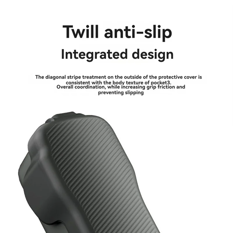 

【B55AQ】For DJI Pocket3 Flip Protective Cover Case Lens Protect Plate Accessories With 4 Filter Storage Compartment