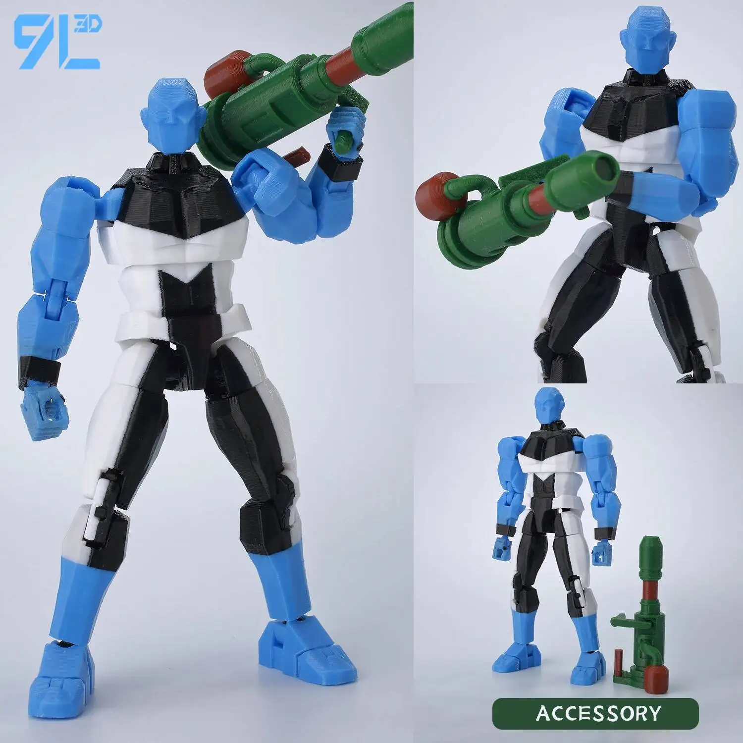9L3D Printe Dummy13 T13 Onverslaanbare Mark Grayson Bulletproof Mark Grayson Action Figure Anime Collectible Model Speelgoed Voor Kinderen Gift