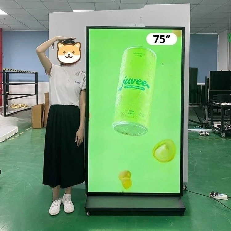 

Рекламные экраны, цифровые вывески и дисплеи для торговых центров: 100-дюймовые, 85-дюймовые, 75-дюймовые 4K мониторы, тотемные LED/LCD дисплеи, смарт-борды, киоски, стойки.