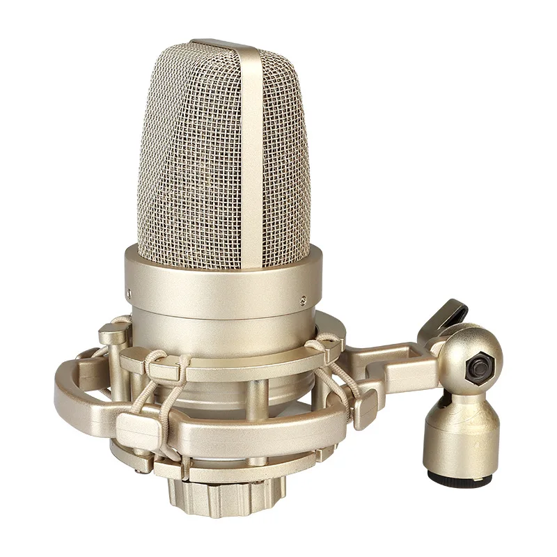 استوديو ميكروفون مكثف احترافي للكمبيوتر الشخصي ، الكمبيوتر المحمول ، ميكروفون الكمبيوتر ، الكاريوكي ، الغناء ، البث المباشر ، سلكي ، ميكروفون صوتي مايك