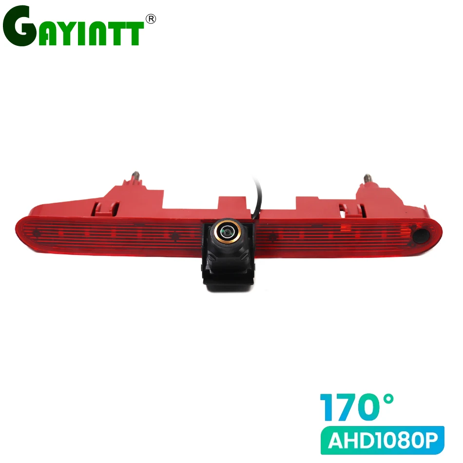 

170° AHD 1080P Fisheye Lens Vehicle Brake Light Rear View Camera For Peugeot Partner 2008-2021 Citroen Partner II