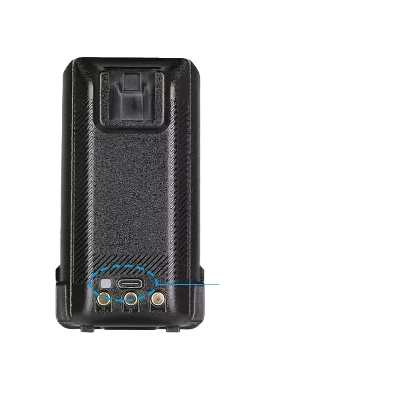 Für 7,4 V 2600 mAh BAOFENG Walkie Talkie UV-K6 Batterie Unterstützung Typ-C Lade BC-K626 Li-Ion Batterie UV-K61 UV-K62 Zusätzliche Batterie