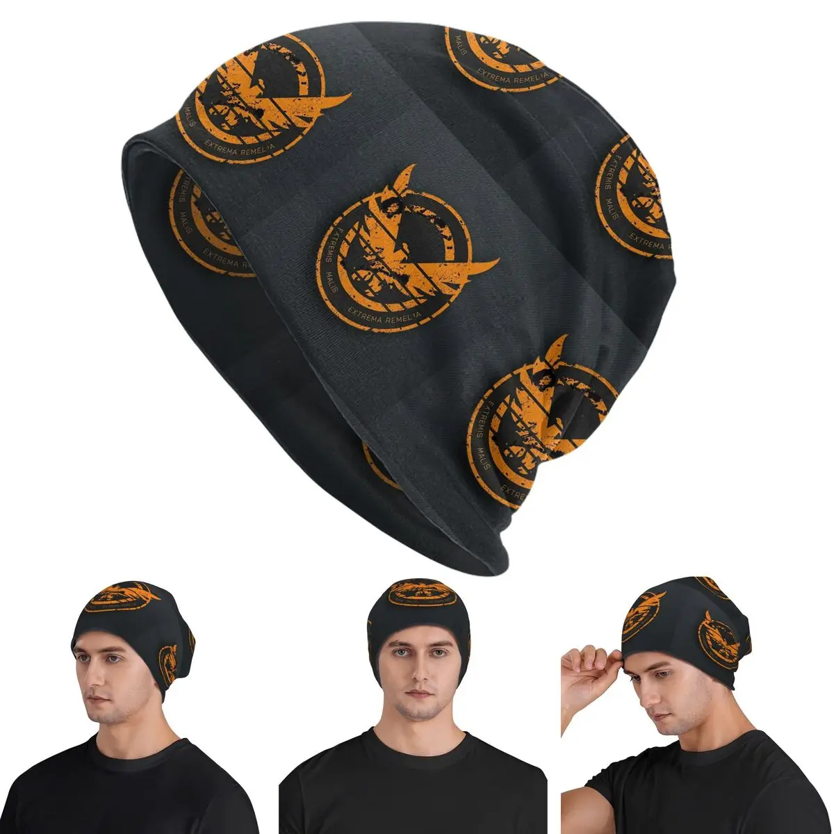 The Division 2 Shd Strategic Homeland Division Warm Knitted Cap Fashion Bonnet Hat Autumn Winter Beanies Hats for Men Women
