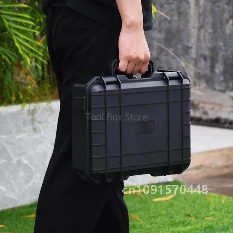 Caja de herramientas resistente al agua, estuche rígido, caja de herramientas, caja de almacenamiento, caja de instrumentos de seguridad, Maleta, caja de herramientas portátil de plástico, organizador