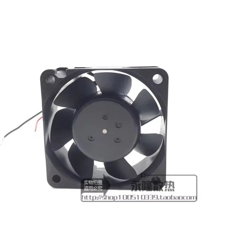 Original D06T-24TU 60 * 60 * 25MM 24V 0.10A 6CM frequency converter Cooling fan