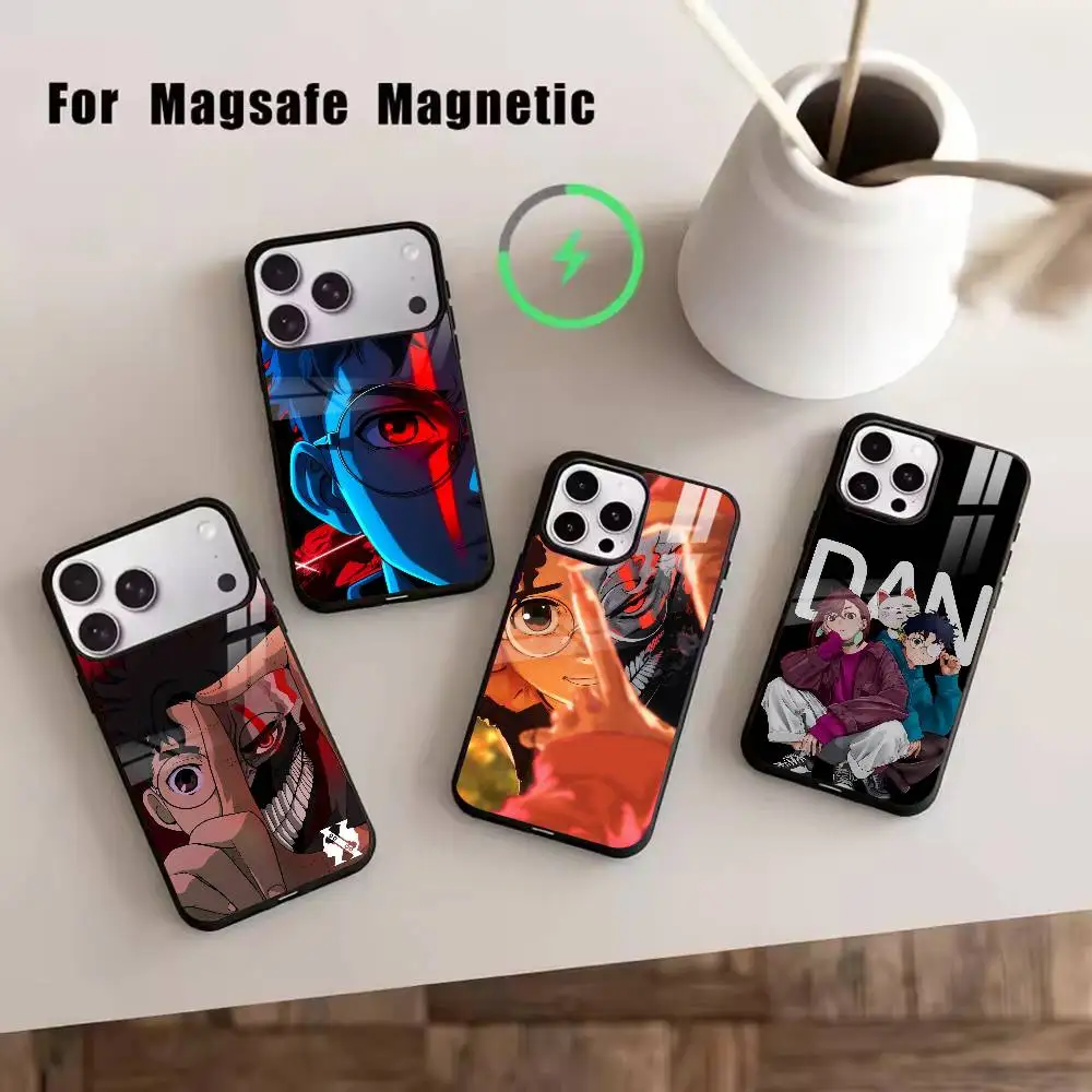 

Okarun Dandadan Phone Case For iPhone17,16,15,14,13,12,11 Plus,Pro Magnetic For Magsafe Wireless Charging