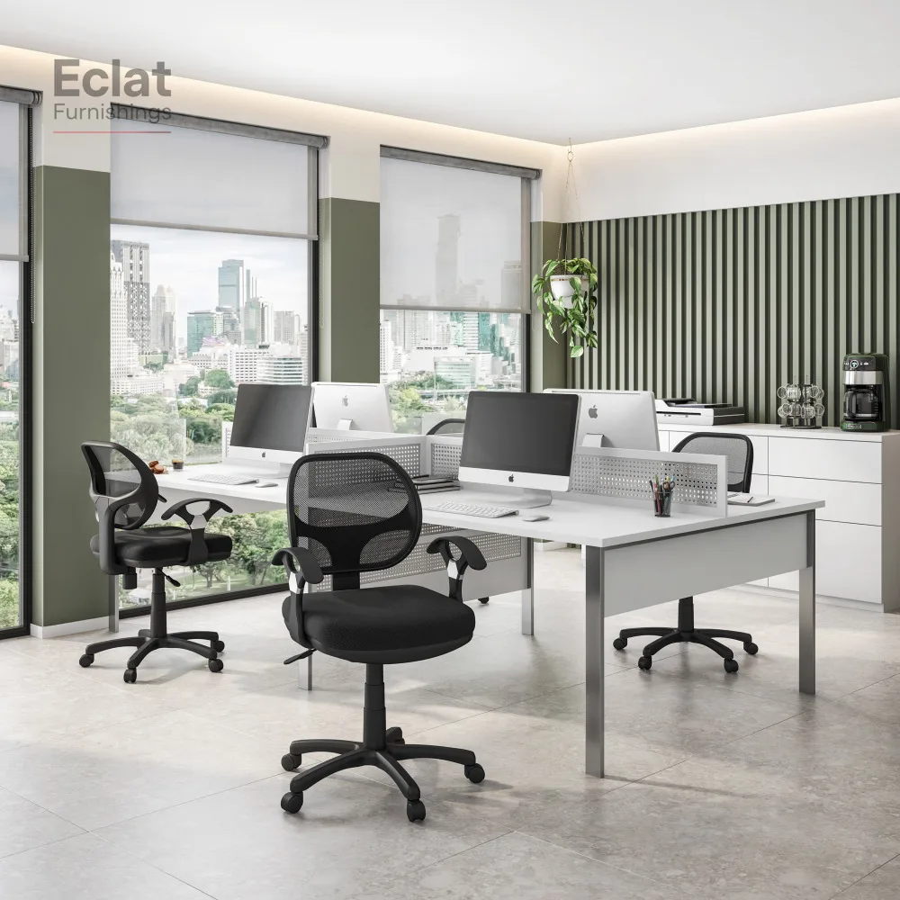 

Midback Mesh Task Office Chair, Black,
