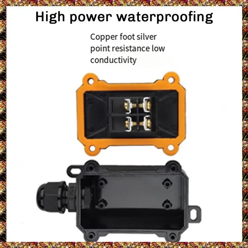 BTCL 5PCS Waterproof Switch Ship Type Switch 12V/24V 30A Rain Proof Outside The Electrical Room Ampere Box Second Gear