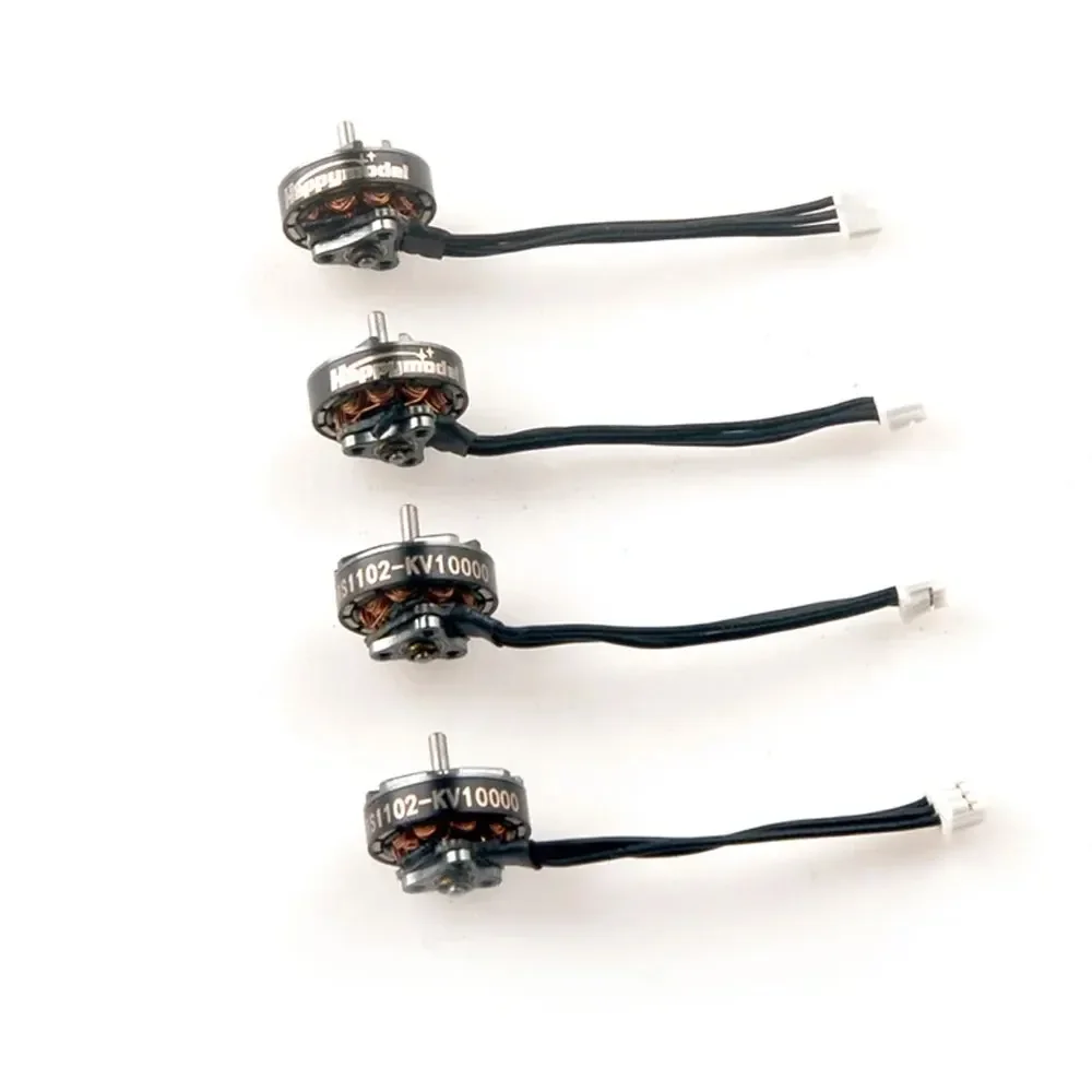 Happymodel – moteur sans balais RS1102 1102 10000KV 13500KV 2S, arbre de 1.5mm pour Drone de course Mobula7 O4 Micro FPV, accessoires RC, 4 pièces