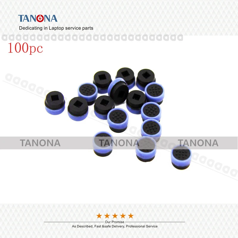 SAAA+100Pcs Novas Tampas de Cúpula Macia para TrackPoint (Ponteiro de Mouse) para Dell E6400 E6410