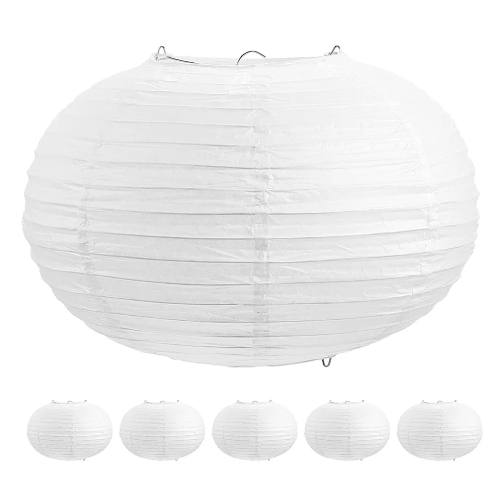 6 قطعة ورقة فانوس ظلال مصابيح طوي قلادة غطاء خفيف ل ثريا السقف مصباح معلق استبدال الطرف الديكور