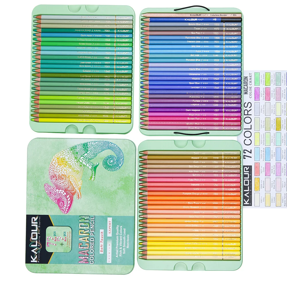 Conjunto de 72 Lápis de Cor Ma - Highlighter Set Pastel avaliação e preço