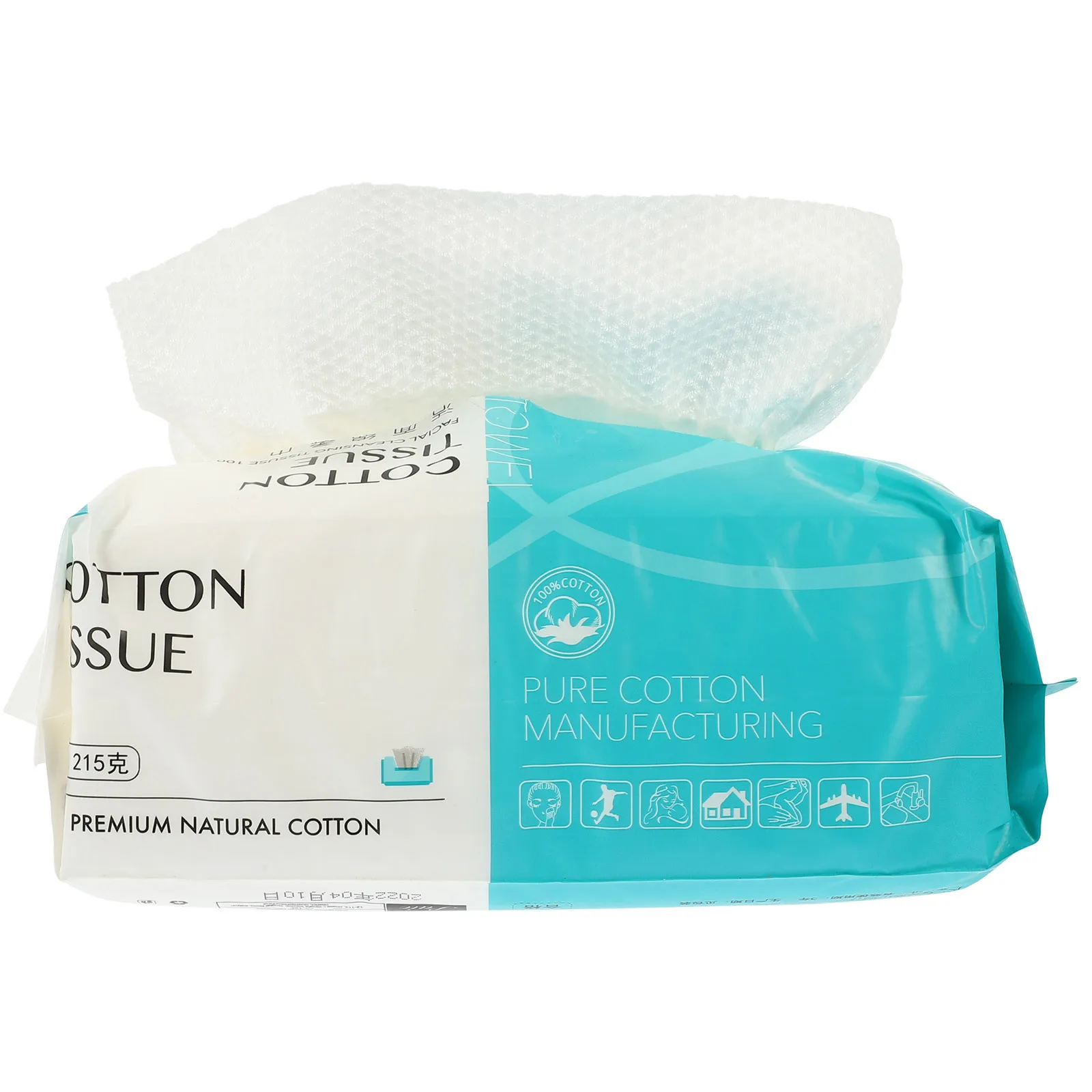 Salviette per la pulizia del viso in cotone Tessuto struccante premium Tutti i tipi di pelle Scatola portaoggetti da viaggio Salviette per la pulizia del viso