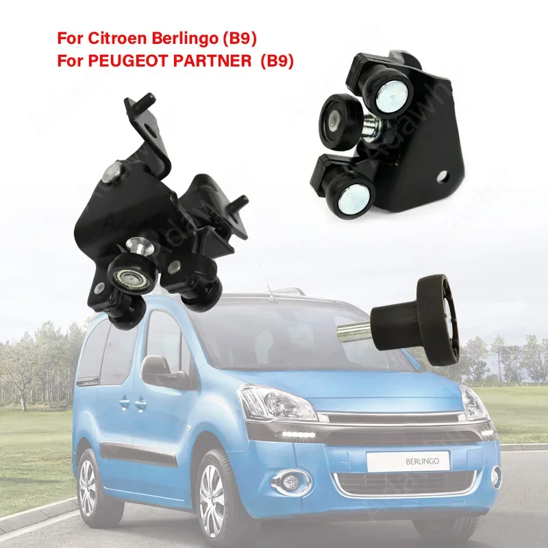 1Set Sliding Door Hinge for CITROEN BERLINGO (B9) PEUGEOT Partner (B9) Sliding Door Hinge 9033.Z1, 9033.Z0, 9033.Z2