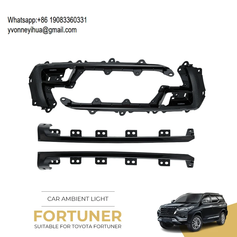 

Easy Installation Plug-and-Play Ambient LED Interior Lighting System Upgrade For Toyota Fortuner Car Modification