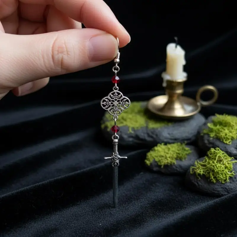 Moth Star Dangle Earrings Hollow Out Moth Drop Earrings For Women Boho Party Jewelry Gift