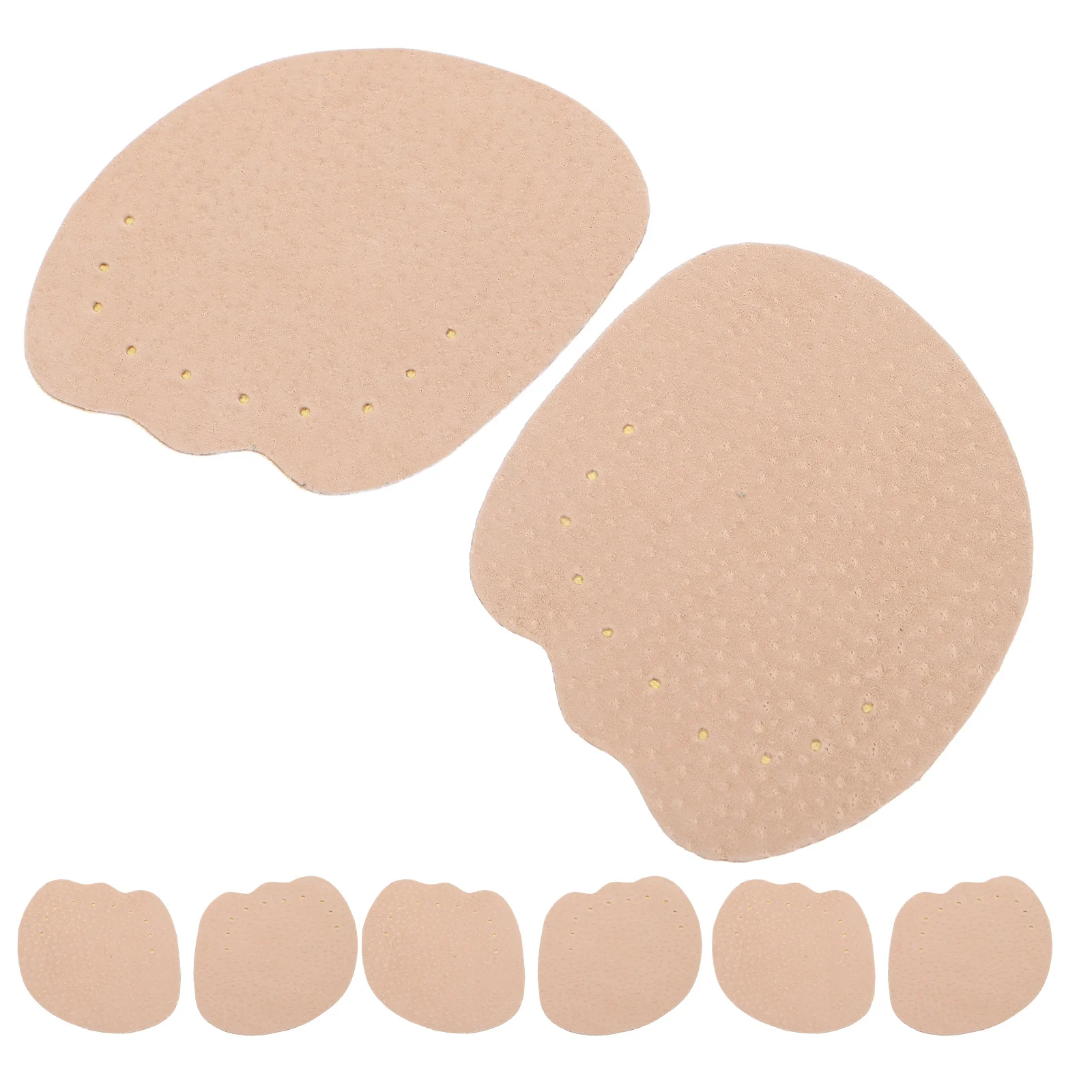 

4Pairs Ultra Thin High Heel Cushion Pads Nonslip Forefoot Pads Breathable Sweat Absorption All Day Wear