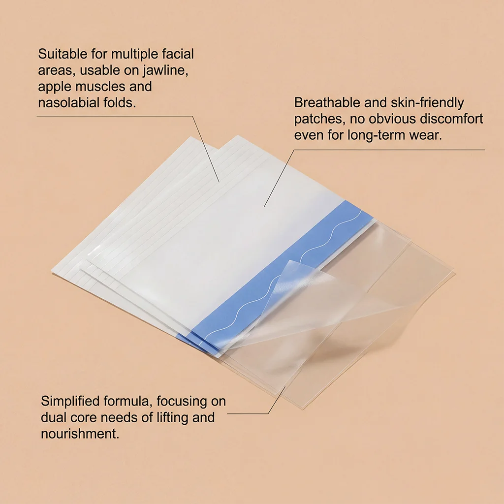 Invisible Skin Lifting Firm Patch Improve Loose Skin Of Thighs And Buttocks Reduce Cellulite Appearance Enhance Skin Elasticity