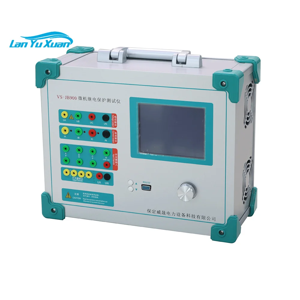 Universal Protection Relay Tester Secondary Injection Kit Smart Three Phase Relay Test Set