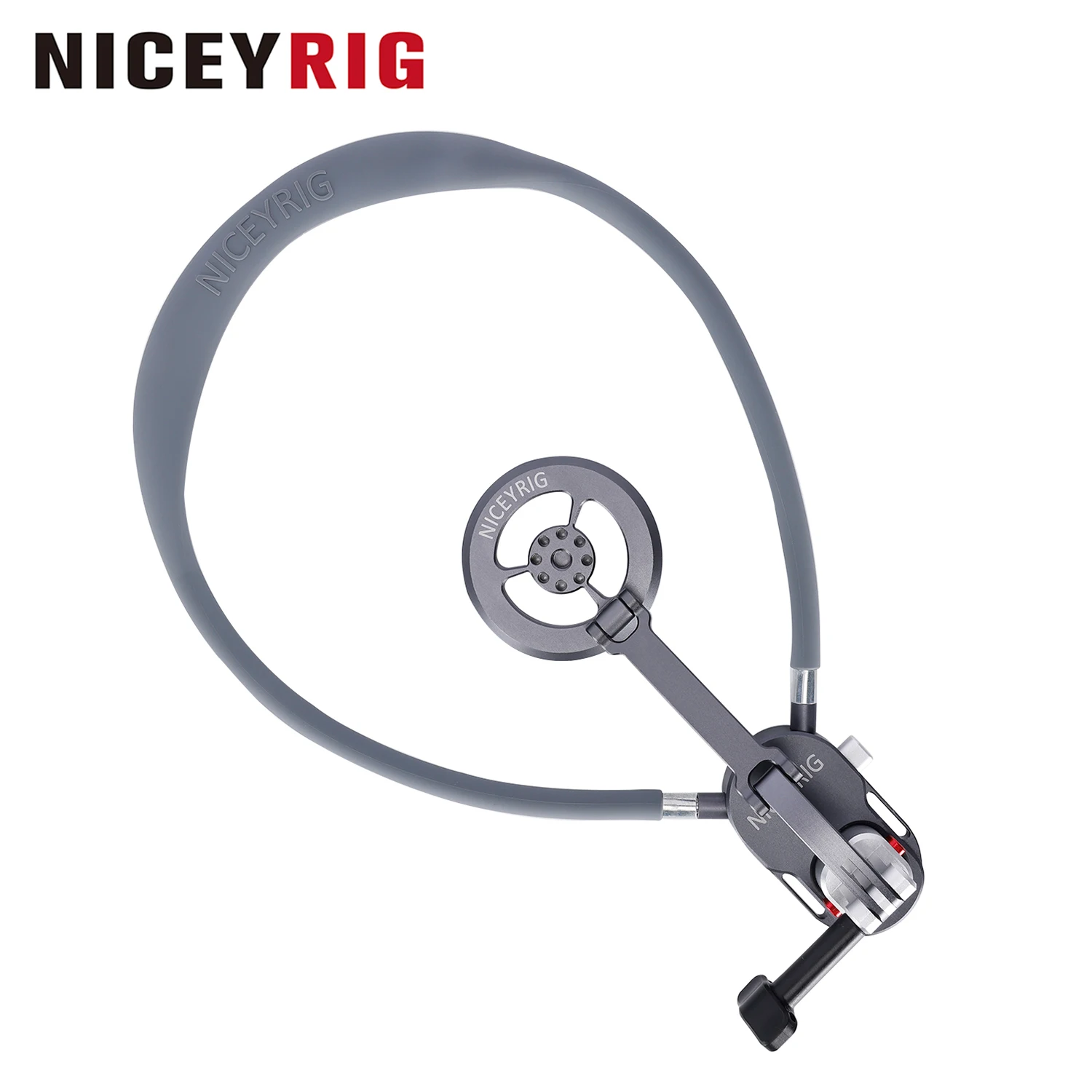 

Магнитное крепление Niceyrig для телефона на шею – надежный держатель для съемки от первого лица (POV) с регулируемой амортизацией и антивибрационным ремешком для видеоблогинга