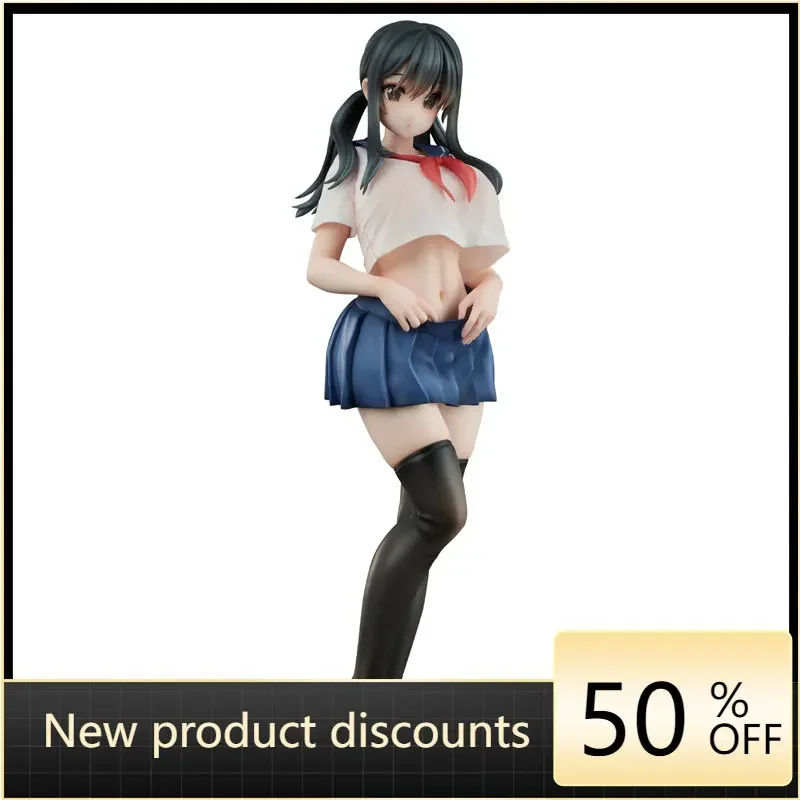 

Curtain-chan Sexy Uniform Beautiful Girl 100% Original genuine 27cm PVC Action Figure Model Toys Figure Collection Doll Gift