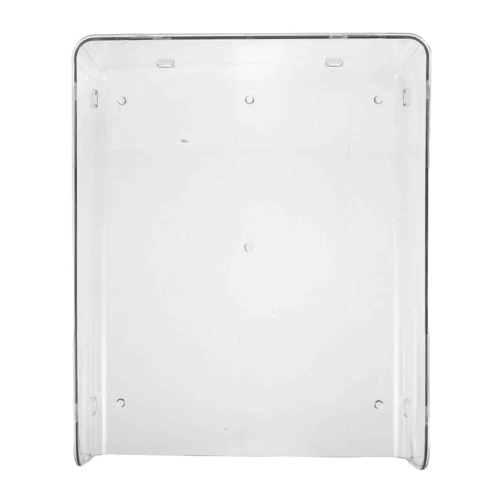 

Stackable Refrigerator Storage Rack Transparent Freezer Organizer for Meat Vegetables Leftovers Efficient Space Utilization