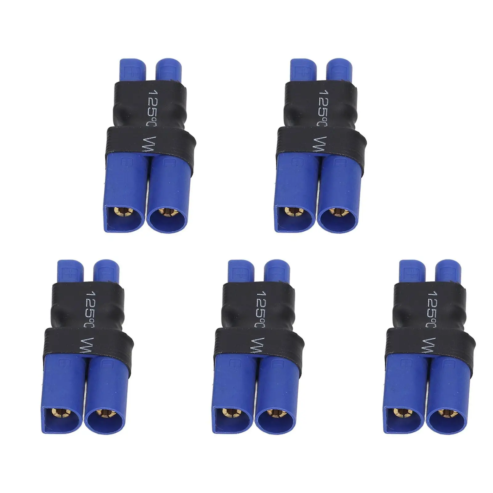 

EC3 Female to EC5 Male Adapter for rc Lipo Battery - Universal Connector for rc Cars and for ship Models