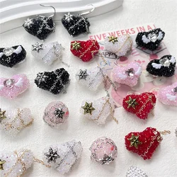 ST36 Gothic Vintage Punk Heart Girl DIY Jewelry Material Bracelet Necklace Phone Chain Bead Accessories