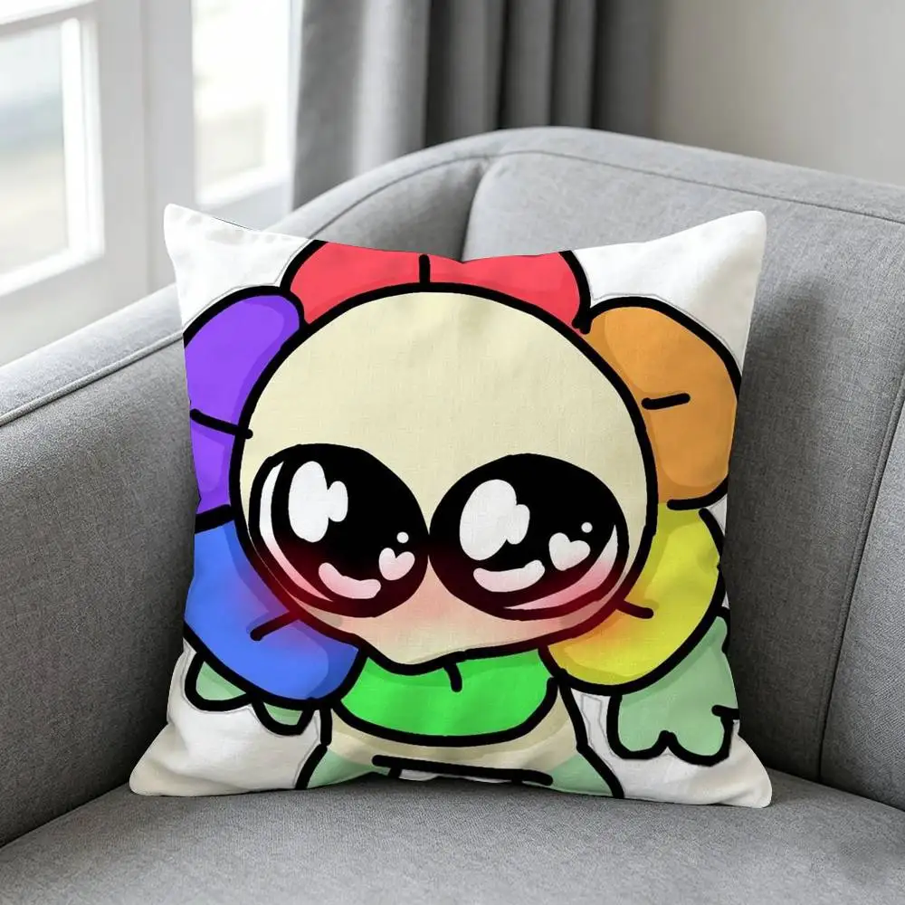 Cute Anime-D-dandys WorldS-s  Pillow cover Soft Microfiber Pillowcase Home Sofa Decor Surprise Decorative printed.