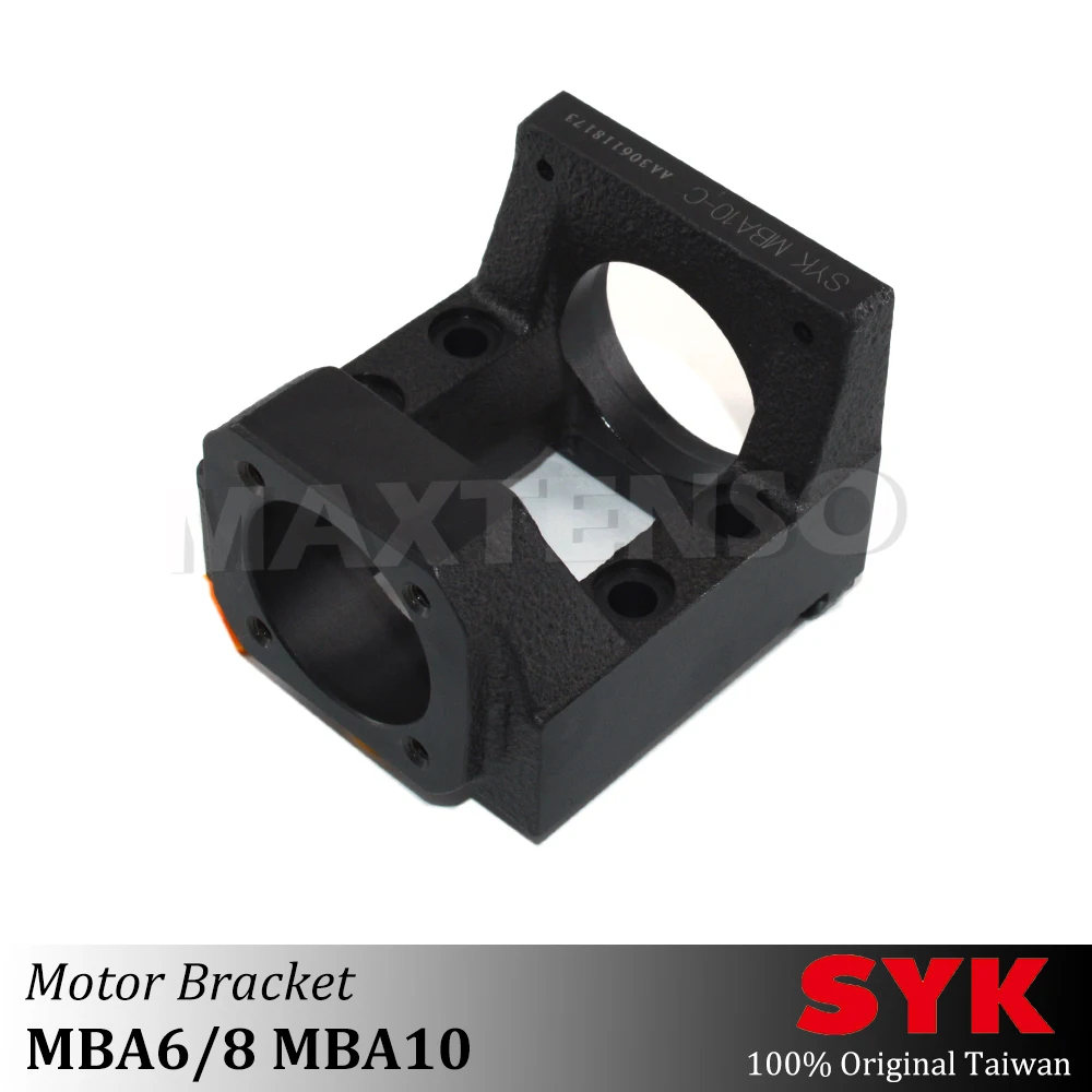 SYK MBA6/8 MBA10 Premium Motor Bracket Ball Screw Motor Housing Stepper Motor NEMA17 NEMA23 NEMA34 Bearing Seat FKBF10 MAXTENSO