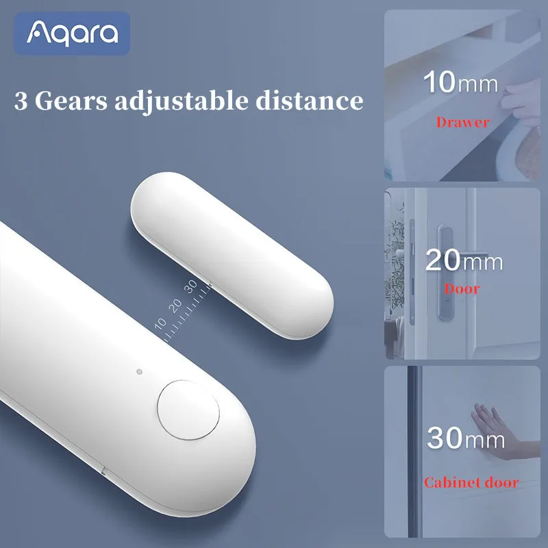 Aqara P1 sensore finestra porta Zigbee 3.0 Smart Home Mini sensore porta telecomando allarme sicurezza funziona con Xiaomi Mijia Homekit