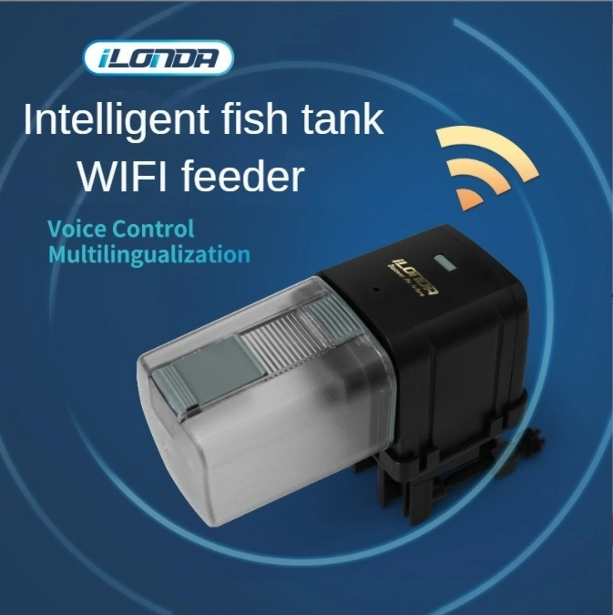 

Automatic fish feeder WiFi intelligent feeder fish tank timed and quantitative aquarium feeder APP supports 24 languages