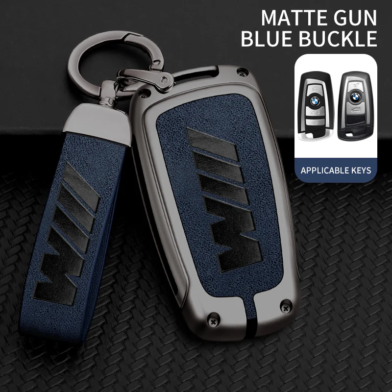 

Zinc Alloy Car Key Case Cover Holder Shell Fob For Bmw F20 F30 G20 F31 F34 F10 G30 F11 X3 F25 X4 I3 M3 M4 1 3 5 Series Accessory