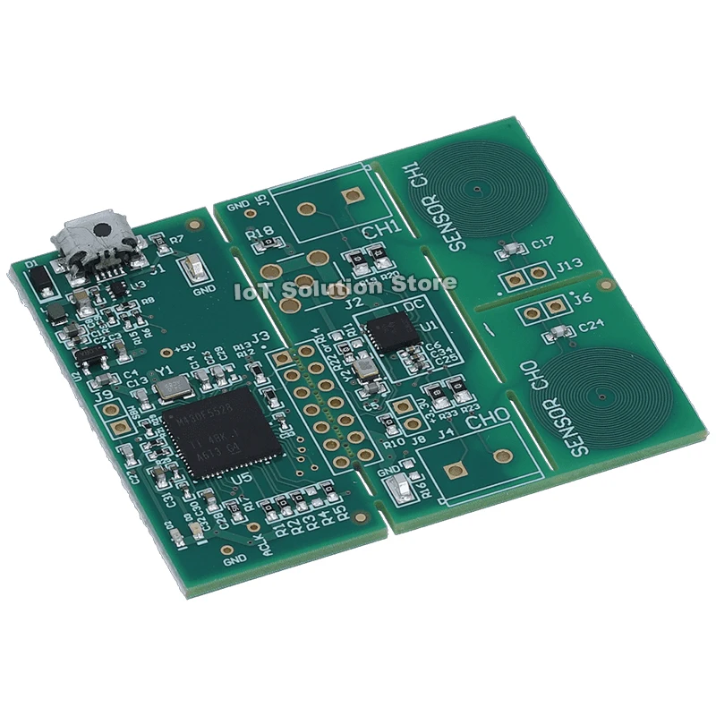LDC1612EVM LDC1612 Evaluation Module for Inductance to Digital Converter with Sample PCB Coils