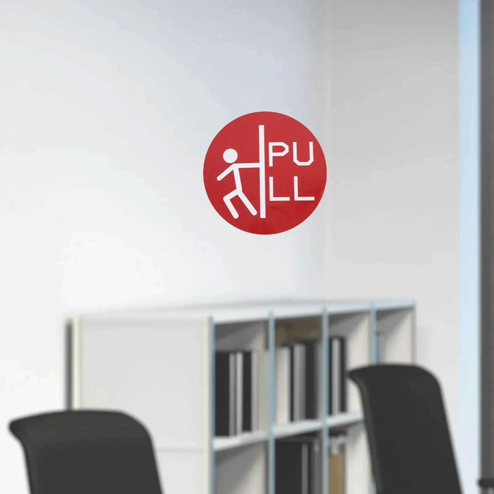 

36Pcs Glass Door Stickers Caution Push Labels Office Store Instructional Decals Safety Warning Sign for Sliding Doors