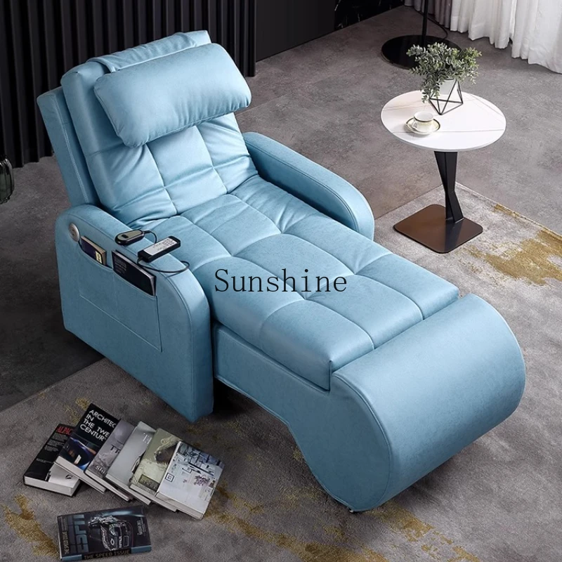 

Electric single sofa massage bed Leisure club Resting area Elderly bedroom Princess recliner