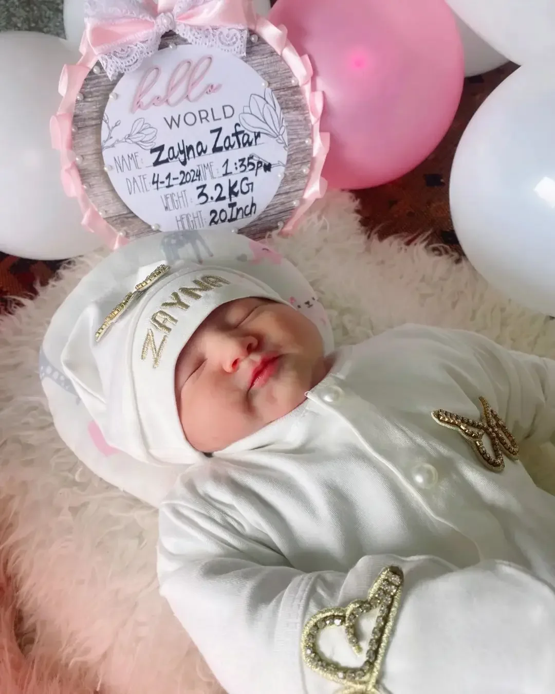 Newborn Baby Crown Jewels Gift Set 3pcs Wings Outfits 0-3m Pajamas Hat Mittens Receiving Blanket Welcome Home Ceremonial dress