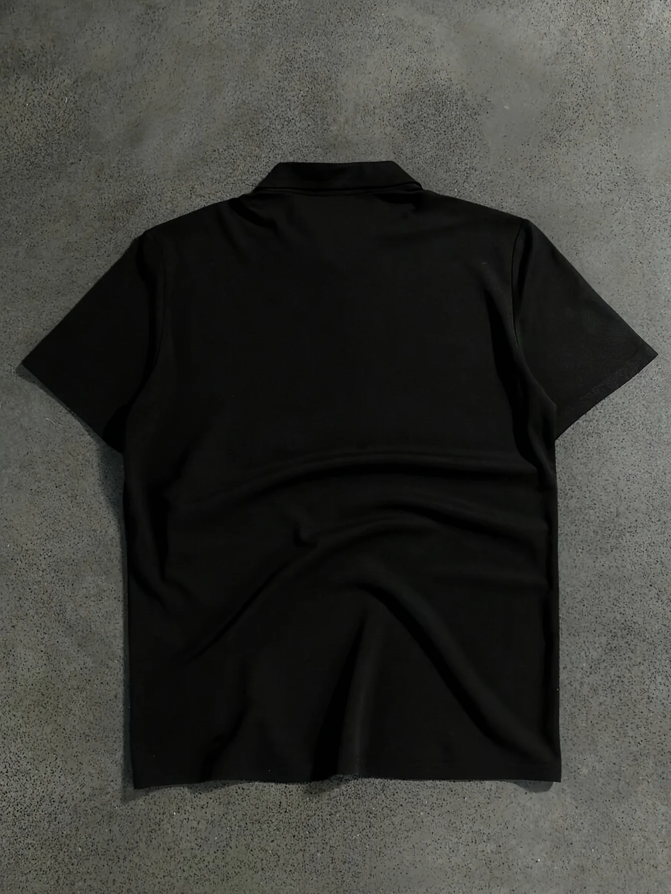 Men's Summer Y2k Skull Pattern Print Polo Shirt Trendy Men's Short-sleeved Polo Shirt with Gothic Style Street Style Outfit