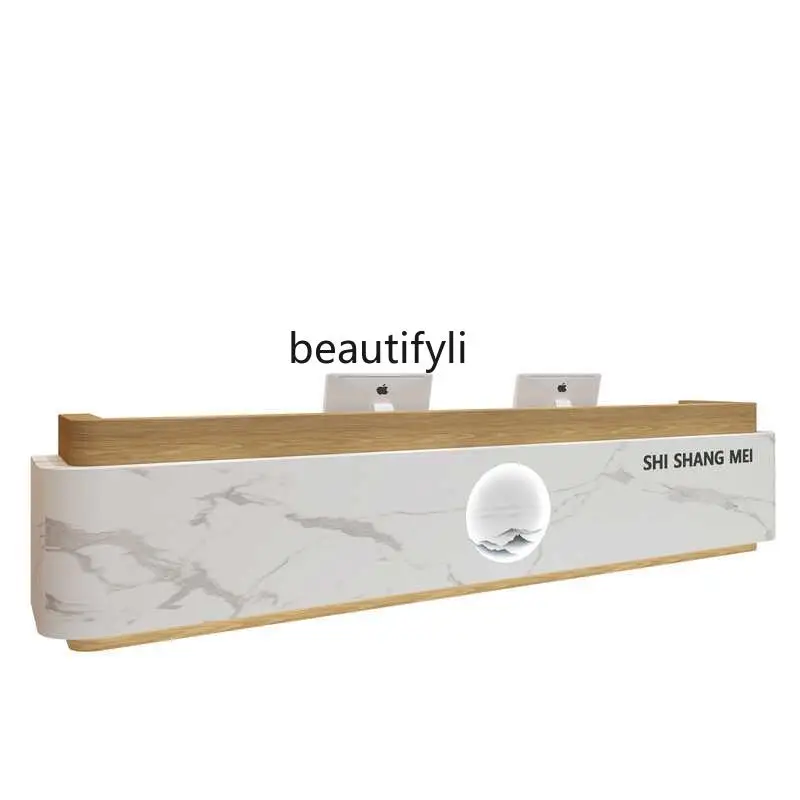 

Company front desk Modern simple hall Information desk Service desk Beauty salon Shop checkout page