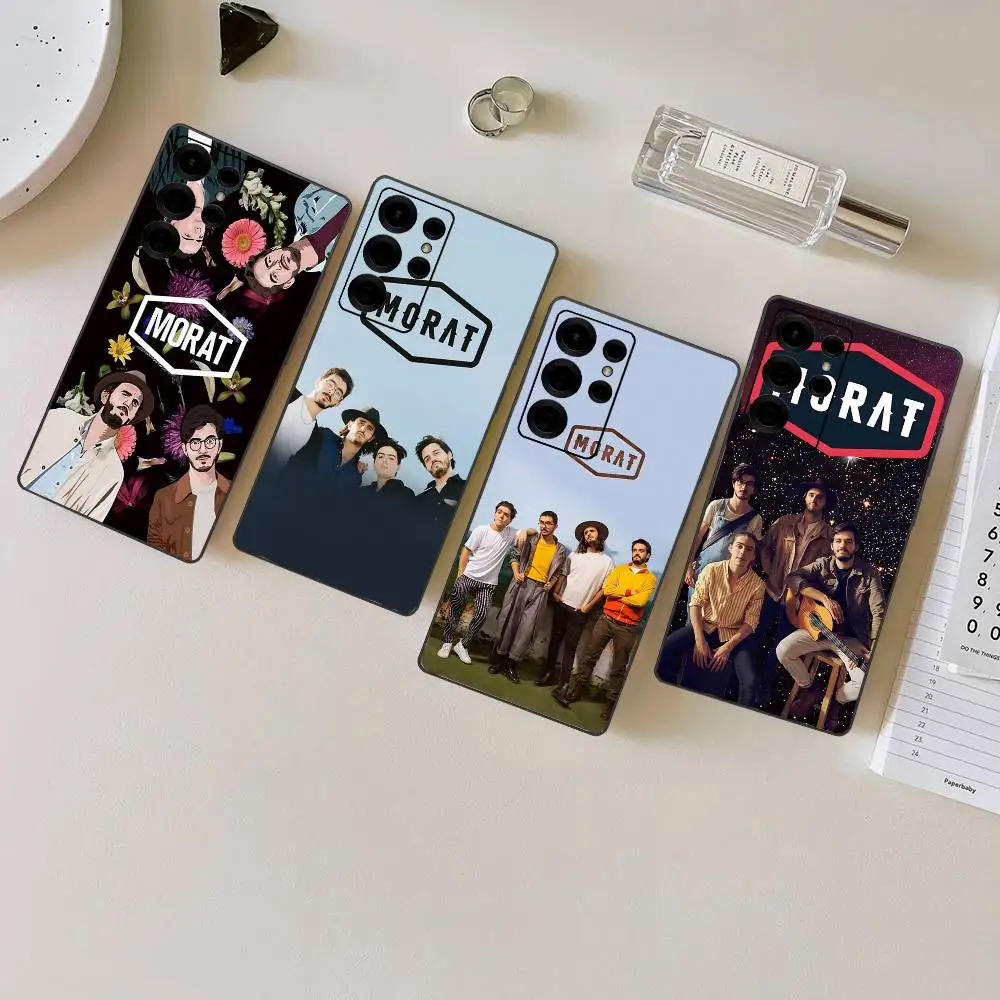 Morat Music Phone Case For Samsung S 24 Fe 25 Ultra Plus 20 Lite 21 30 22 23 24 22 Ultra 5G Fundas