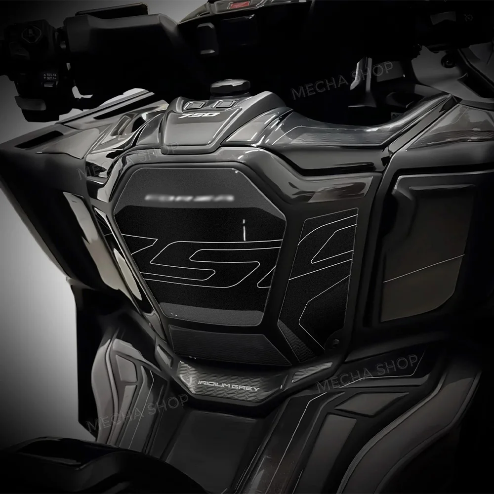 For NSS750 NSS 750 2025- Ignition Center Protective Sticker Motorcycle Accessories 3D Epoxy Decal