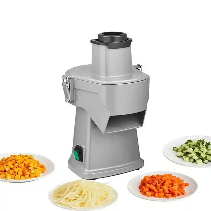 

LJPJP 220V Electric Sausage Slicer Cutter Commercial Small Vegetable Cutting Machine Pepper Bacon Cucumber Slicing Machine