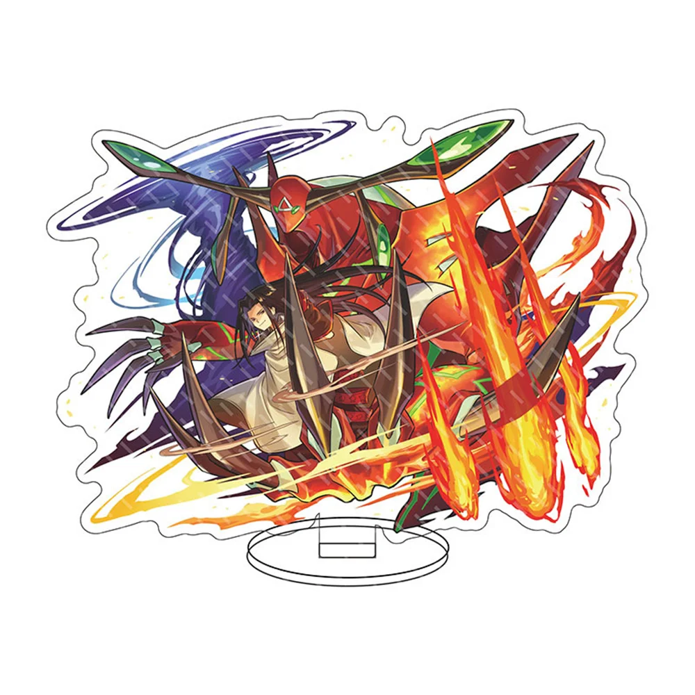 

SHAMAN KING Anime Figure AMIDAMARU Acrylic Stands Yoh Asakura Character Model Plate Desk Decor Standing Sign Props Fans Toy Gift