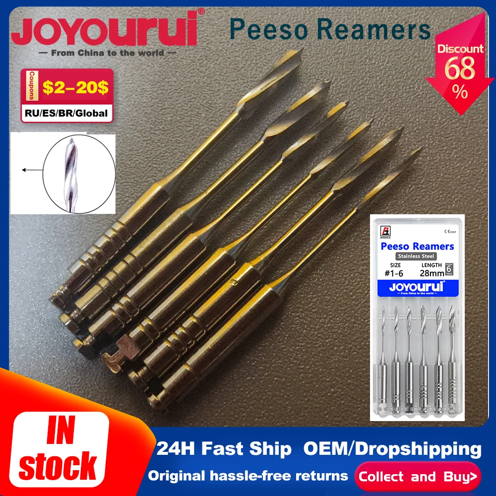 

Dental 1# 2# 3#-6# Pesso Reamers Glidden Drills 28mm 32mm Endo Files Endodontic Files Dental Instruments diente de endodoncia
